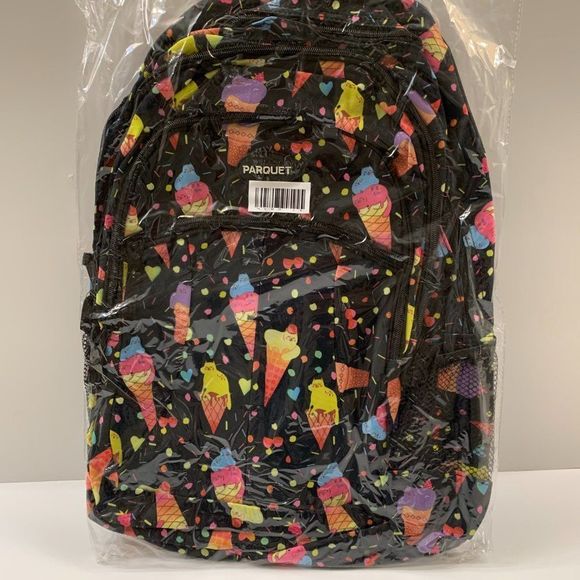 🍦🍨🍦Ice Cream Pattern Backpack - NWT🍦🍨🍦 - Picture 7 of 7